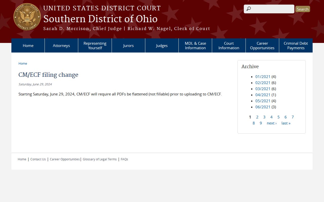Jerusalem court docket reference to a Southern District federal filing update